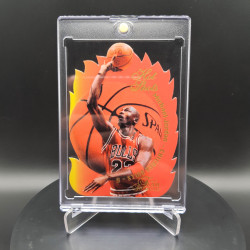 1996-97 Custom Basketball Card Flair Showcase Hot Shots - Michael Jordan